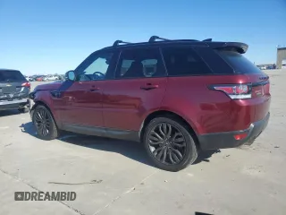 2017 Land Rover Range Rover Sport with VIN SALWR2FE2HA143609, listed as a Copart auction lot 87366894 with 80,801 mi miles and Salvage Title. Bid and sale history available at DreamBid. Image 2.