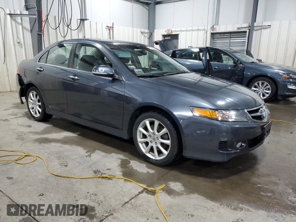 2006 Acura TSX with VIN JH4CL95866C037535, listed as a Copart auction lot 51243005 with 101,864 mi miles and Salvage title. Bid and sale history available at DreamBid. Image 4.