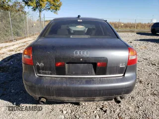 2004 Audi A6 3.0L with VIN WAULT64B34N068155, listed as a Copart auction lot 76732894 with 163,442 mi miles and Salvage Title. Bid and sale history available at carsss.com. Image 6.