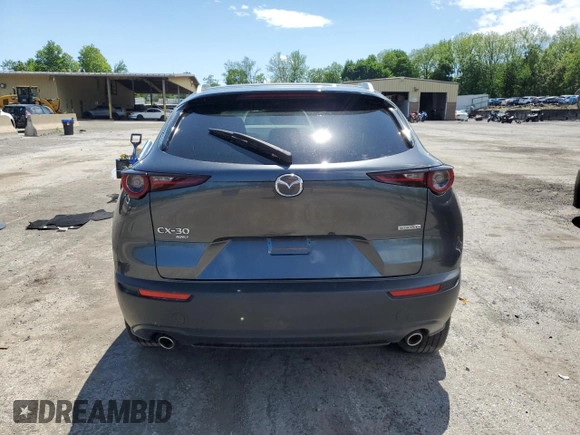 2024 Mazda CX-30 S Select Sport with VIN 3MVDMBBM3RM643744, listed as a Copart auction lot 57143865 with Not provided miles and Salvage title. Bid and sale history available at DreamBid. Image 6.