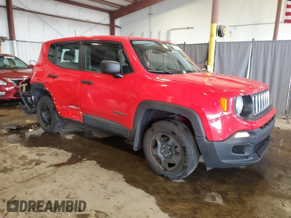 2018 Jeep Renegade Upland с VIN ZACCJBAB2JPJ50593, выставлен на аукционе Copart как лот 60989745 с пробегом 55 054 миль миль и Списание • Salvage title. История ставок и продаж доступна на DreamBid. Изображение 4.