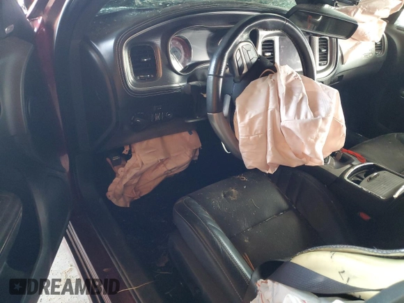 2019 Dodge Charger SRT Hellcat with VIN 2C3CDXL90KH710460, listed as a Copart auction lot 83578344 with Not Provided miles and Salvage Title. Bid and sale history available at DreamBid. Image 8.