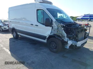 2023 Ford Transit Cargo with VIN 1FTBR1C84PKA64479, listed as a IAAI auction lot 41782267 with 13,412 mi miles. Bid and sale history available at carsss.com. Image 1.