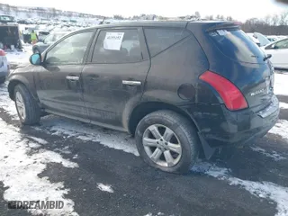 2006 Nissan Murano SL with VIN JN8AZ08W26W526238, listed as a IAAI auction lot 41351152 with 162,608 mi miles. Bid and sale history available at carsss.com. Image 3.