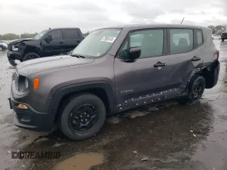 2017 Jeep Renegade Sport with VIN ZACCJAAH9HPE98533, listed as a Copart auction lot 72002474 with 109,066 mi miles and Salvage Title. Bid and sale history available at DreamBid. Image 1.