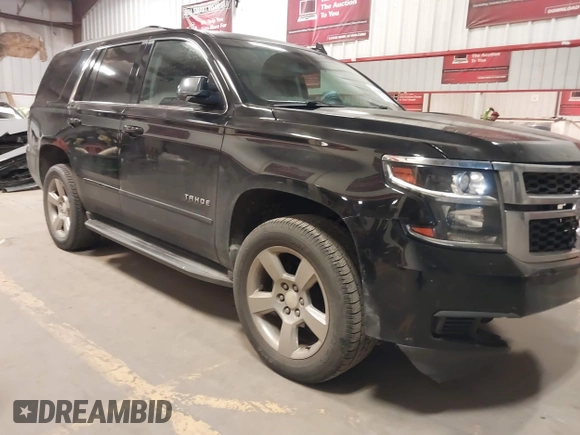 2017 Chevrolet Tahoe LS with VIN 1GNSCAKC2HR395732, listed as a IAAI auction lot 41149014 with 133,727 mi miles and . Bid and sale history available at DreamBid. Image 1.