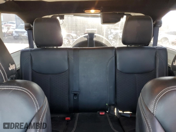 2018 Jeep Wrangler JK Unlimited Sport S with VIN 1C4BJWDG5JL849895, listed as a Copart auction lot 69705704 with 58,028 mi miles and Salvage Title. Bid and sale history available at carsss.com. Image 10.