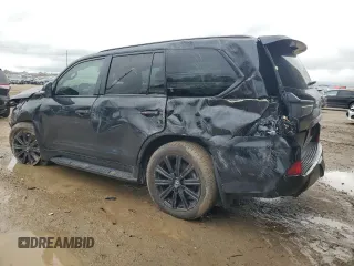 2019 Lexus LX with VIN JTJHY7AX7K4292383, listed as a Copart auction lot 82715804 with 0 mi miles and Salvage Title. Bid and sale history available at carsss.com. Image 2.