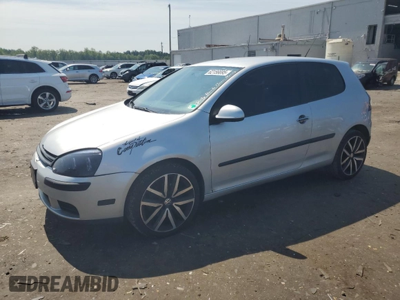2007 Volkswagen Rabbit with VIN WVWBR71K97W084012, listed as a Copart auction lot 62156695 with 162,115 mi miles and Salvage title. Bid and sale history available at DreamBid. Image 1.