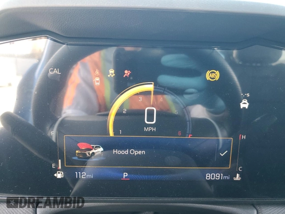 2024 Chevrolet TrailBlazer RS with VIN KL79MTSL1RB068360, listed as a Copart auction lot 47034955 with 8,091 mi miles and Salvage Title. Bid and sale history available at carsss.com. Image 9.