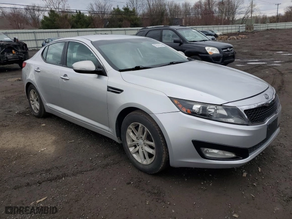 2012 Kia Optima LX with VIN KNAGM4A7XC5292315, listed as a Copart auction lot 52551205 with 116,554 mi miles and Salvage Title. Bid and sale history available at carsss.com. Image 4.