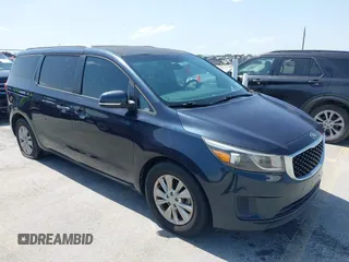 2016 Kia Sedona with VIN KNDMB5C16G6102858, listed as a IAAI auction lot 42201712 with 165,038 mi miles and . Bid and sale history available at DreamBid. Image 1.