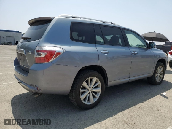 2008 Toyota Highlander z VIN JTEEW41A682019991, wystawiony jako Copart lot #60118135 z przebiegiem 185 105 mil mil oraz Czysty tytuł • Clean title. Historia ofert i sprzedaży dostępna na DreamBid. Obrazek 3.