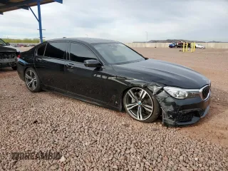 2019 BMW 7 Series 740i с VIN WBA7E2C55KB454929, выставлен на аукционе Copart как лот 49166235 с пробегом 57 051 миль миль и Списание • Salvage title. История ставок и продаж доступна на DreamBid. Изображение 4.