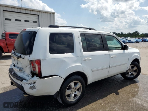 2011 Honda Pilot EX-L z VIN 5FNYF3H51BB032527, wystawiony jako Copart lot #57422335 z przebiegiem 170 089 mil mil oraz Szkoda całkowita • Salvage title. Historia ofert i sprzedaży dostępna na DreamBid. Obrazek 3.
