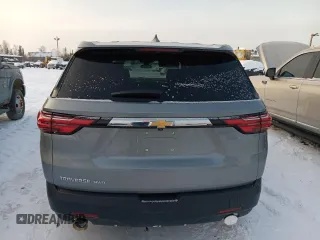 2023 Chevrolet Traverse LS with VIN 1GNEVFKW1PJ201929, listed as a Copart auction lot 42561545 with 56,165 mi miles and Salvage Title. Bid and sale history available at carsss.com. Image 6.