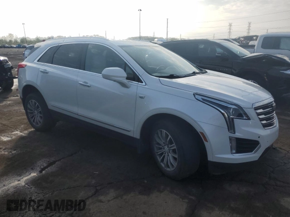 2018 Cadillac XT5 Luxury AWD with VIN 1GYKNDRS2JZ108049, listed as a Copart auction lot 55487815 with 142,632 mi miles and Salvage title. Bid and sale history available at DreamBid. Image 4.
