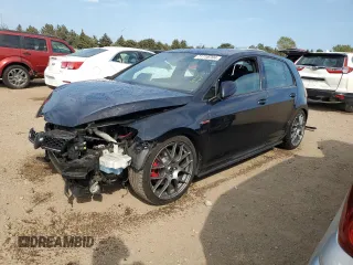2017 Volkswagen Golf GTI S with VIN 3VW4T7AU7HM067865, listed as a Copart auction lot 71718704 with 88,972 mi miles and Salvage Title. Bid and sale history available at carsss.com. Image 1.