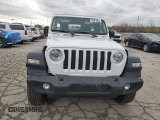 2023 Jeep Wrangler Sport S with VIN 1C4HJXDG9PW671495, listed as a Copart auction lot 78874964 with 14,586 mi miles and Salvage Title. Bid and sale history available at DreamBid. Image 5.