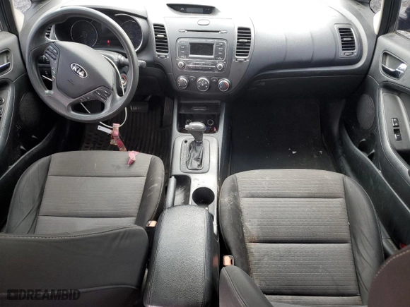 2015 Kia Forte LX with VIN KNAFX4A64F5370618, listed as a Copart auction lot 48026705 with 181,971 mi miles and Salvage Title. Bid and sale history available at carsss.com. Image 8.
