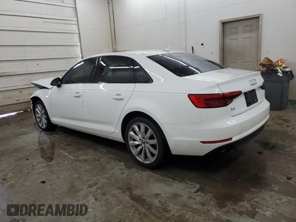2017 Audi A4 Premium with VIN WAUGNAF45HN034978, listed as a Copart auction lot 50985875 with 104,795 mi miles and Salvage Title. Bid and sale history available at carsss.com. Image 2.