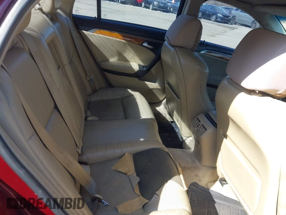 2005 Acura TL with VIN 19UUA66275A059639, listed as a IAAI auction lot 41660689 with 183,845 mi miles. Bid and sale history available at carsss.com. Image 8.