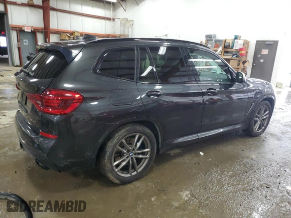2019 BMW X3 M40i with VIN 5UXTS3C58K0Z03899, listed as a Copart auction lot 44849955 with Not Provided miles and Salvage Title. Bid and sale history available at DreamBid. Image 3.