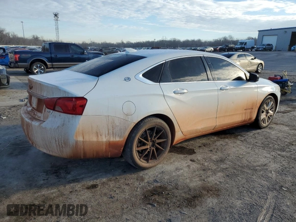 2015 Chevrolet Impala LS with VIN 2G11X5SL2F9263313, listed as a Copart auction lot 45961795 with 179,075 mi miles and Salvage Title. Bid and sale history available at DreamBid. Image 3.