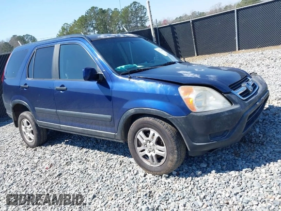 2002 Honda CR-V EX with VIN JHLRD78832C022495, listed as a IAAI auction lot 41771640 with 290,233 mi miles. Bid and sale history available at carsss.com. Image 1.