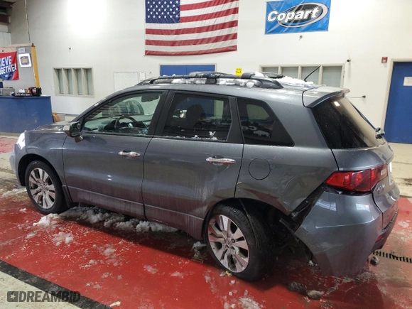 2012 Acura RDX Tech Pkg with VIN 5J8TB1H56CA001456, listed as a Copart auction lot 45643145 with 165,048 mi miles and Salvage Title. Bid and sale history available at carsss.com. Image 2.
