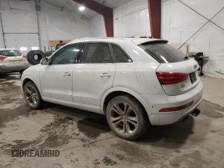 2015 Audi Q3 2.0T Prestige with VIN WA1GFCFS8FR014489, listed as a Copart auction lot 45964755 with 131,099 mi miles and Clean Title. Bid and sale history available at carsss.com. Image 2.