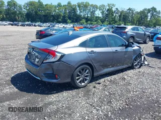 2020 Honda Civic EX-L with VIN 19XFC1F71LE201736, listed as a IAAI auction lot 39805242 with 47,132 mi miles and . Bid and sale history available at DreamBid. Image 4.