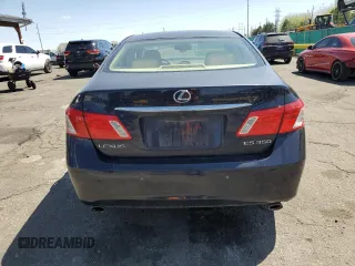 2009 Lexus ES 350 with VIN JTHBJ46G792317484, listed as a Copart auction lot 53651875 with 206,827 mi miles and Salvage Title. Bid and sale history available at carsss.com. Image 6.