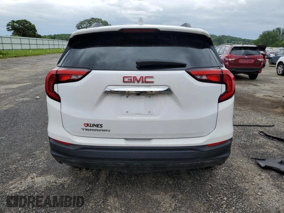 2021 GMC Terrain SLE with VIN 3GKALMEV2ML319887, listed as a Copart auction lot 59270305 with 36,338 mi miles and Salvage title. Bid and sale history available at DreamBid. Image 6.