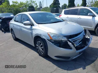 2014 Nissan Sentra SV with VIN 3N1AB7APXEY231846, listed as a IAAI auction lot 42421811 with 163,291 mi miles and . Bid and sale history available at DreamBid. Image 1.
