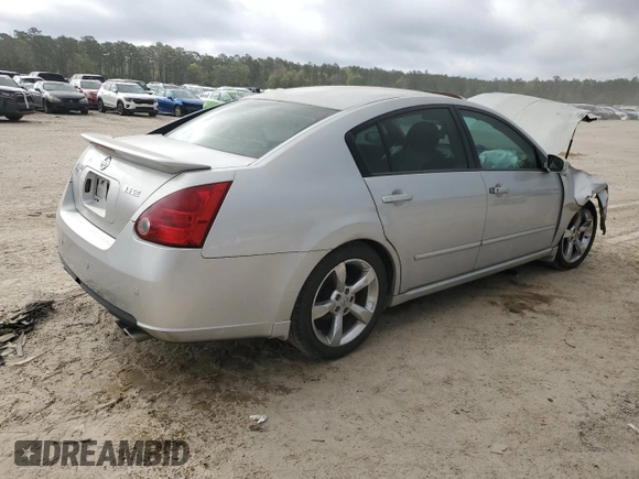 2007 Nissan Maxima SE with VIN 1N4BA41E87C809770, listed as a Copart auction lot 51234415 with 171,885 mi miles and Salvage title. Bid and sale history available at DreamBid. Image 3.