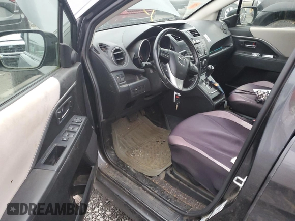 2015 Mazda 5 Touring with VIN JM1CW2CL8F0189082, listed as a Copart auction lot 87749065 with Not Provided miles and Salvage Title. Bid and sale history available at carsss.com. Image 8.