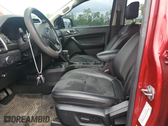 2021 Ford Ranger XL with VIN 1FTER4FH9MLD80721, listed as a Copart auction lot 54598605 with 49,500 mi miles and Clean title. Bid and sale history available at DreamBid. Image 7.