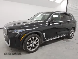 2024 BMW X5 xDrive40i with VIN 5UX23EU09R9U70607, listed as a Copart auction lot 53400445 with 37,112 mi miles and Clean Title. Bid and sale history available at carsss.com. Image 1.