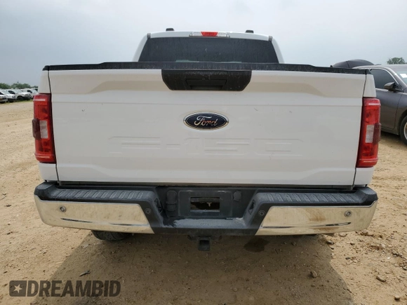 2022 Ford F-150 XL with VIN 1FTFW1E53NKD58742, listed as a Copart auction lot 54239665 with Not Provided miles and Salvage Title. Bid and sale history available at carsss.com. Image 6.