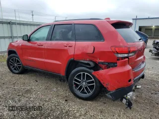 2017 Jeep Grand Cherokee Trailhawk with VIN 1C4RJFLG4HC932891, listed as a Copart auction lot 57217665 with 188,510 mi miles and Salvage title. Bid and sale history available at DreamBid. Image 2.