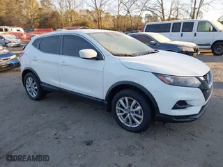 2022 Nissan Rogue Sport S with VIN JN1BJ1AV0NW347499, listed as a IAAI auction lot 41418223 with 46,804 mi miles. Bid and sale history available at carsss.com. Image 1.