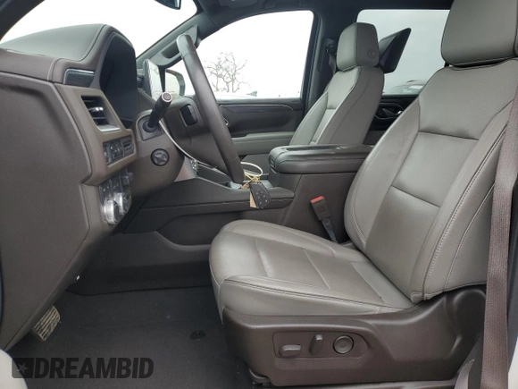 2021 GMC Yukon SLT with VIN 1GKS2BKD5MR177616, listed as a Copart auction lot 42456665 with 25,784 mi miles and Salvage Title. Bid and sale history available at carsss.com. Image 7.