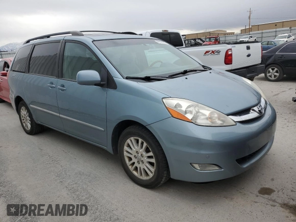 2008 Toyota Sienna XLE with VIN 5TDBK22C28S016344, listed as a Copart auction lot 49178795 with 157,983 mi miles and Clean Title. Bid and sale history available at carsss.com. Image 4.
