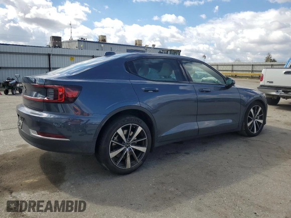 2022 Polestar 2 z VIN LPSED3KA3NL080345, wystawiony jako Copart lot #48225545 z przebiegiem Nie podano mil oraz Szkody całkowita. Historia ofert i sprzedaży dostępna na DreamBid. Obrazek 3.
