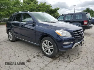 2013 Mercedes-Benz M ML 350 with VIN 4JGDA5HB3DA153081, listed as a Copart auction lot 64823524 with 129,004 mi miles and Salvage Title. Bid and sale history available at carsss.com. Image 4.