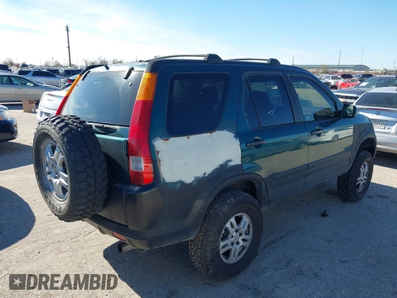 2002 Honda CR-V EX with VIN JHLRD78842C040973, listed as a IAAI auction lot 41214880 with 153,429 mi miles and . Bid and sale history available at DreamBid. Image 4.