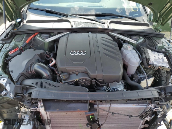 2022 Audi A5 Sportback S line Premium Plus with VIN WAUFACF50NA040198, listed as a Copart auction lot 55661703 with 5,118 mi miles. Bid and sale history available at carsss.com. Image 11.