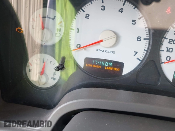 2002 Dodge 1500 with VIN 1D7HU18Z82J182467, listed as a IAAI auction lot 41819022 with 174,509 mi miles and . Bid and sale history available at DreamBid. Image 15.