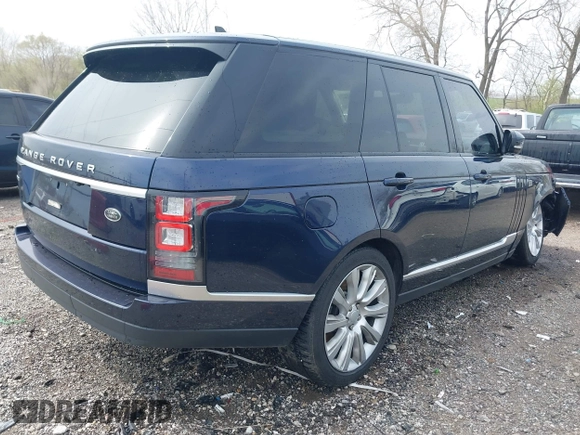 2016 Land Rover Range Rover Supercharged with VIN SALGS2EF9GA300277, listed as a IAAI auction lot 42006030 with 92,775 mi miles and . Bid and sale history available at DreamBid. Image 4.